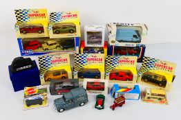 Corgi - Matchbox - Gama - Maisto - A group of cars including Mini Italian Job Set # 94171,