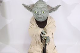 Star Wars - Illusive Concepts. A boxed Life-Sized Replica Yoda.