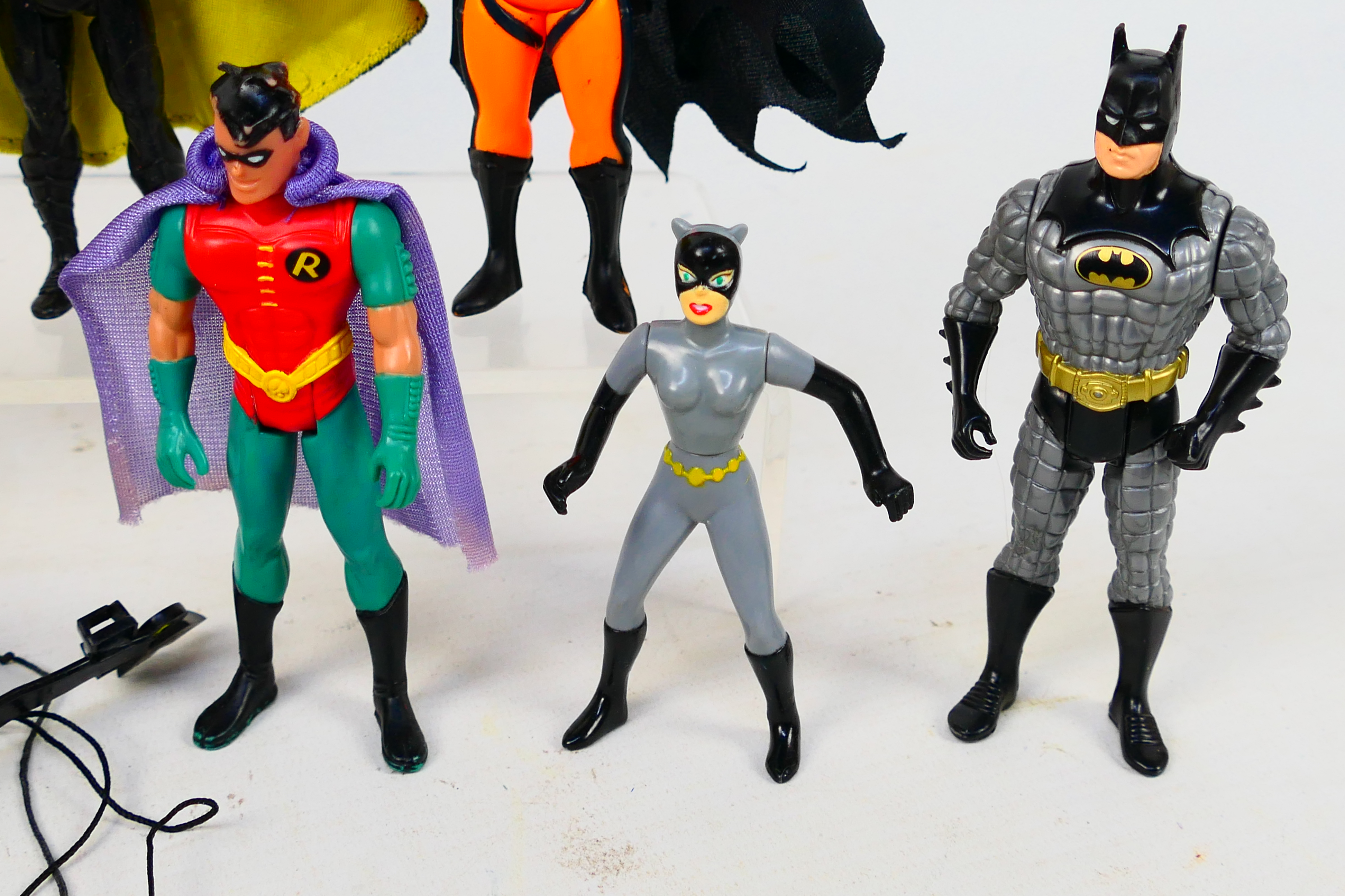 Batman - DC - Kenner. A selection of Fourteen loose Batman DC figures and vehicle. - Image 5 of 9