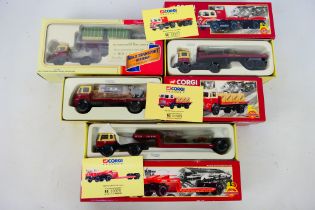 Corgi - 4 x limited edition British Railways lorries in 1:50 scale,