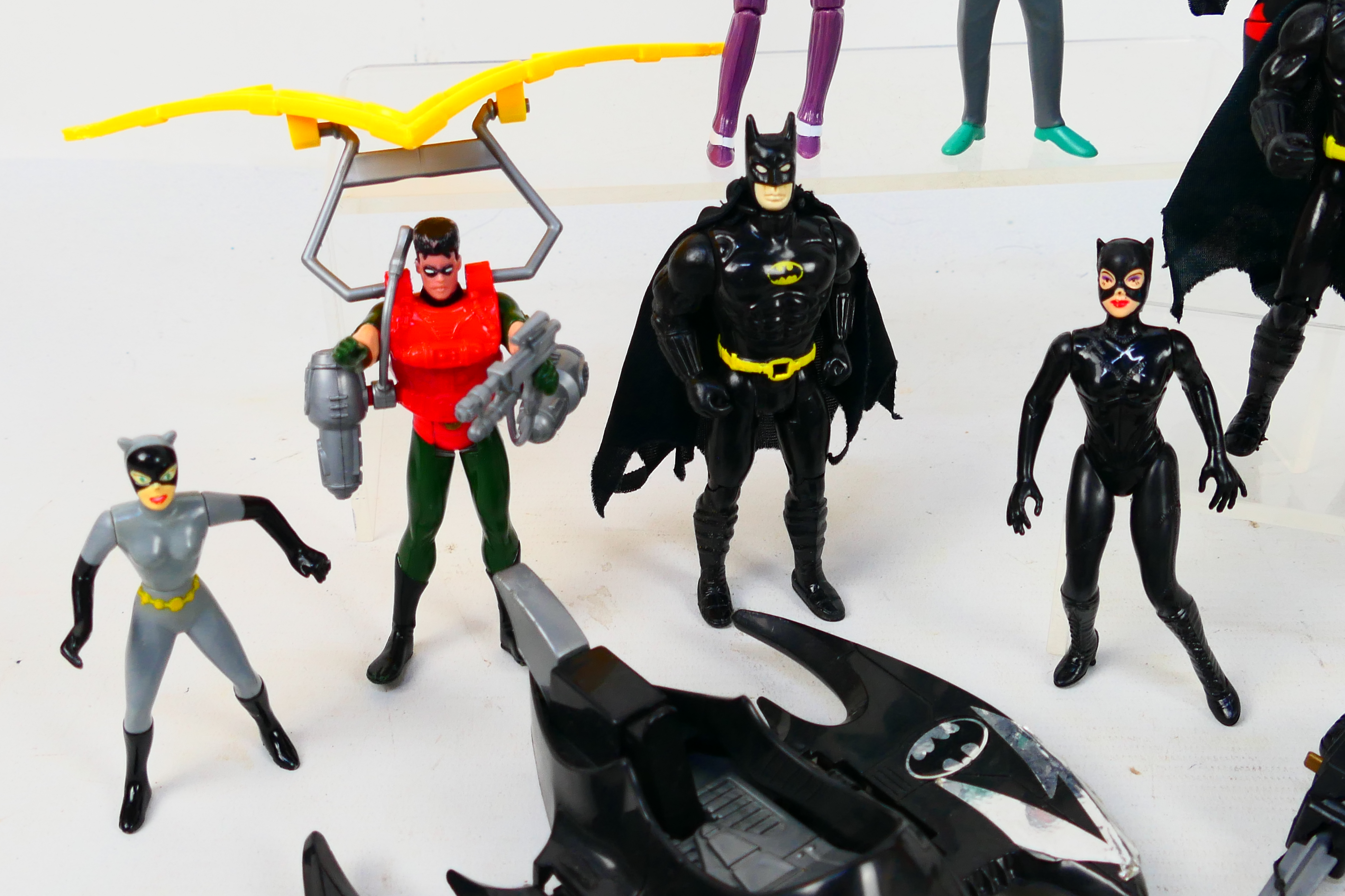 Batman - DC - Kenner. A selection of Fourteen loose Batman DC figures and vehicle. - Image 4 of 9