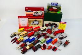 Corgi - Matchbox - Dinky - 2 x boxed models and a group of unboxed models including limited edition
