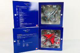 Hobby Master - Two boxed diecast 1:72 scale military aircraft models from Hobby Master.