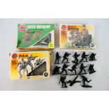 Airfix - Three boxes of Airfix 1:32 scale plastic soldiers.