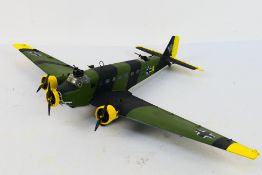 Franklin Mint Collection Armour - An unboxed Luftwaffe Junkers JU52 in 1:48 scale.