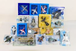 DeAgostini - Amor - Italeri - Others - A fleet of 17 diecast military model aircraft in various