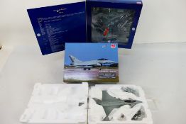 Hobby Master - Two boxed diecast 1:72 scale Eurofighter Typhoon models from Hobby Master.