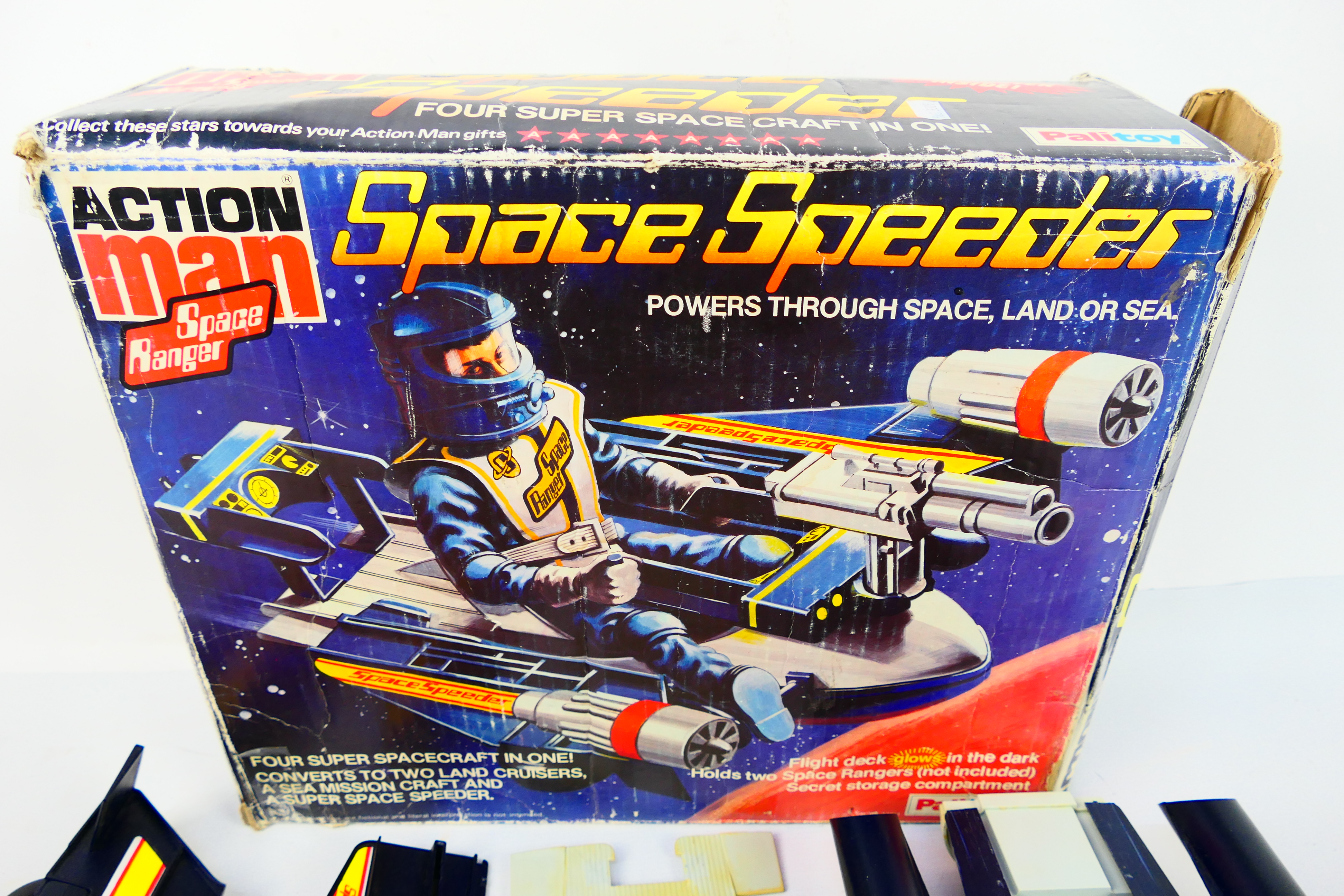 Palitoy - Action Man - A boxed Action Man Space Speeder 4 in 1 set # 34751. - Image 3 of 3