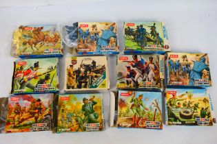 Airfix - 11 boxes of Airfix HO/OO scale plastic soldiers from various eras.