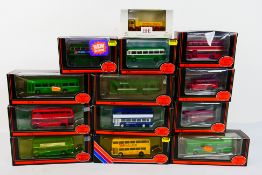 EFE - 13 x boxed 1:76 scale diecast model buses by EFE.