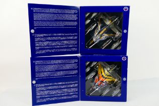 Panzerkampf Wings - Two boxed diecast 1:72 scale Dassault Rafale B models from Panzerkampf Wings.