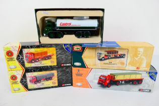 Corgi - 5 x limited edition trucks, ERF KV artic in William McEwan & Co livery # 10001,