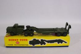 Dinky - A boxed Mighty Antar Tank Transporter # 660.