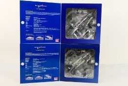 Hobby Master - Two boxed diecast 1:72 scale F-16 Fighting Falcon models from Hobby Master.