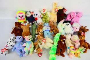 TY Beanie Babies, Attic Treasures & Boo's - approx 30 x Beanies, with swing tags.