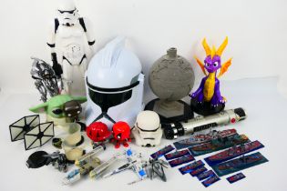 Hasbro - Funko - Others - A mixed collection of action figures, model ships and collectables.