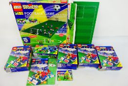 Lego - Football. A boxed containing six sets Lego Football.