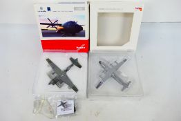 Herpa - Two boxed diecast 1:200 scale Limited Edition military aircraft models from Herpa.