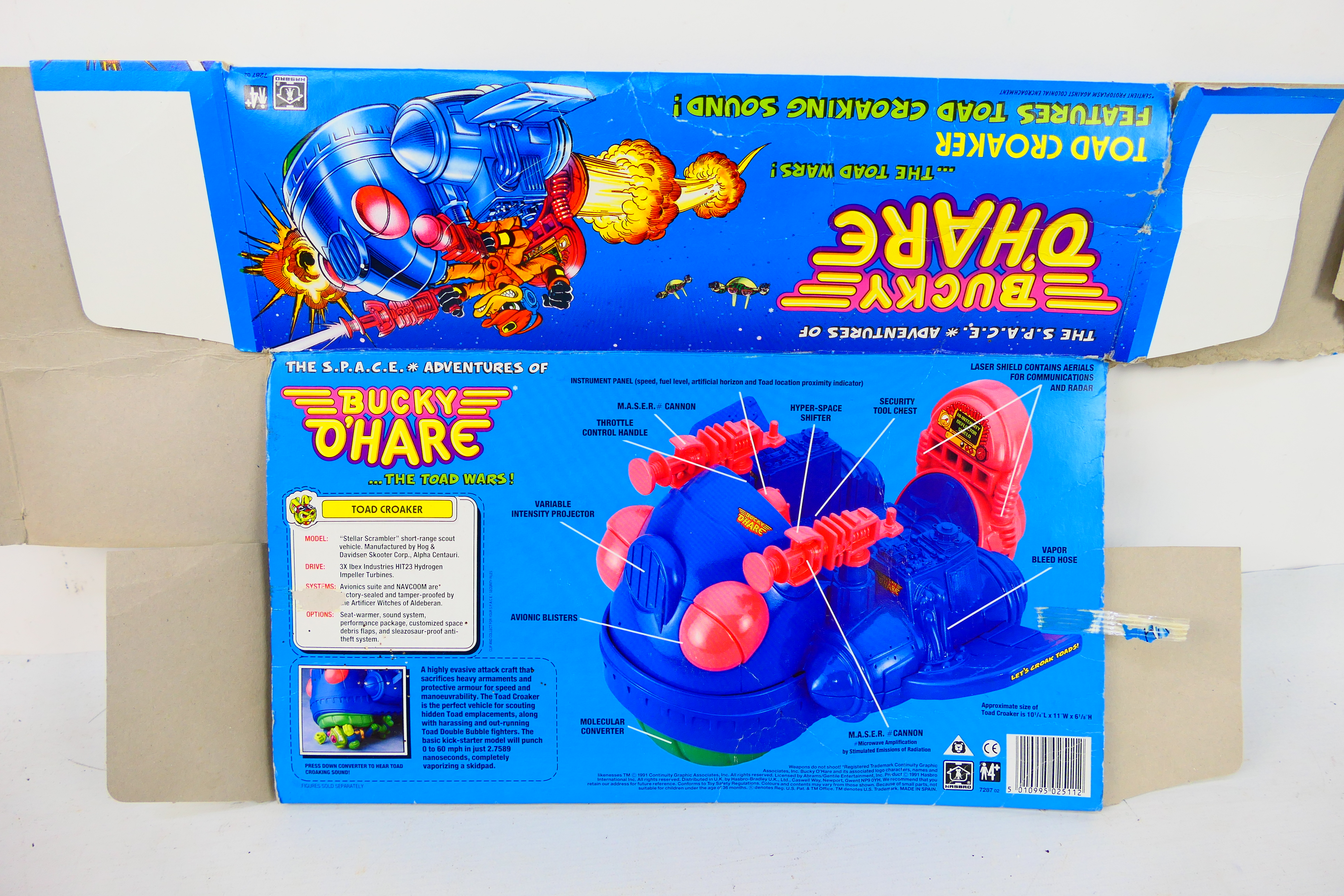 Bucky O'Hare - Hasbro. A boxed Bucky O'Hare 'Toad Croaker' vehicle. - Image 9 of 9