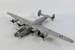Franklin Mint Collection Armour - An unboxed B-24 Bomber named Night Mission in 1:48 scale.