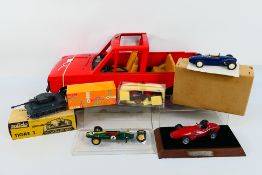 Solido - Rio - Revival Models - Sindy - A group of vehicles including a white metal Maserati 250F,