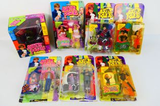 McFarlane Toys - A carded and boxed group of seven 'Austin Powers' action figures from McFarlane