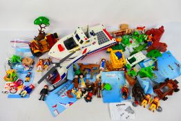 Playmobil - A collection of loose Playmobil accessories and sets.