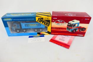 Corgi - 2 x limited edition trucks in 1:50 scale,