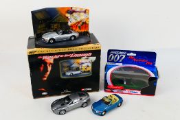 Corgi - 007 - James Bond. A selection of Two boxed and Two loose diecast models.