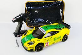 Kyosho - An unboxed and unmarked but attributed to a Kyosho 1:10 scale nitro RC PureTen GP Spider