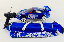 Kyosho - An unboxed Kyosho 1:10 scale nitro RC PureTen Alpha Porsche 911 GT3.