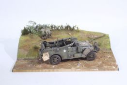 Tamiya - A WWII diorama created using Ta