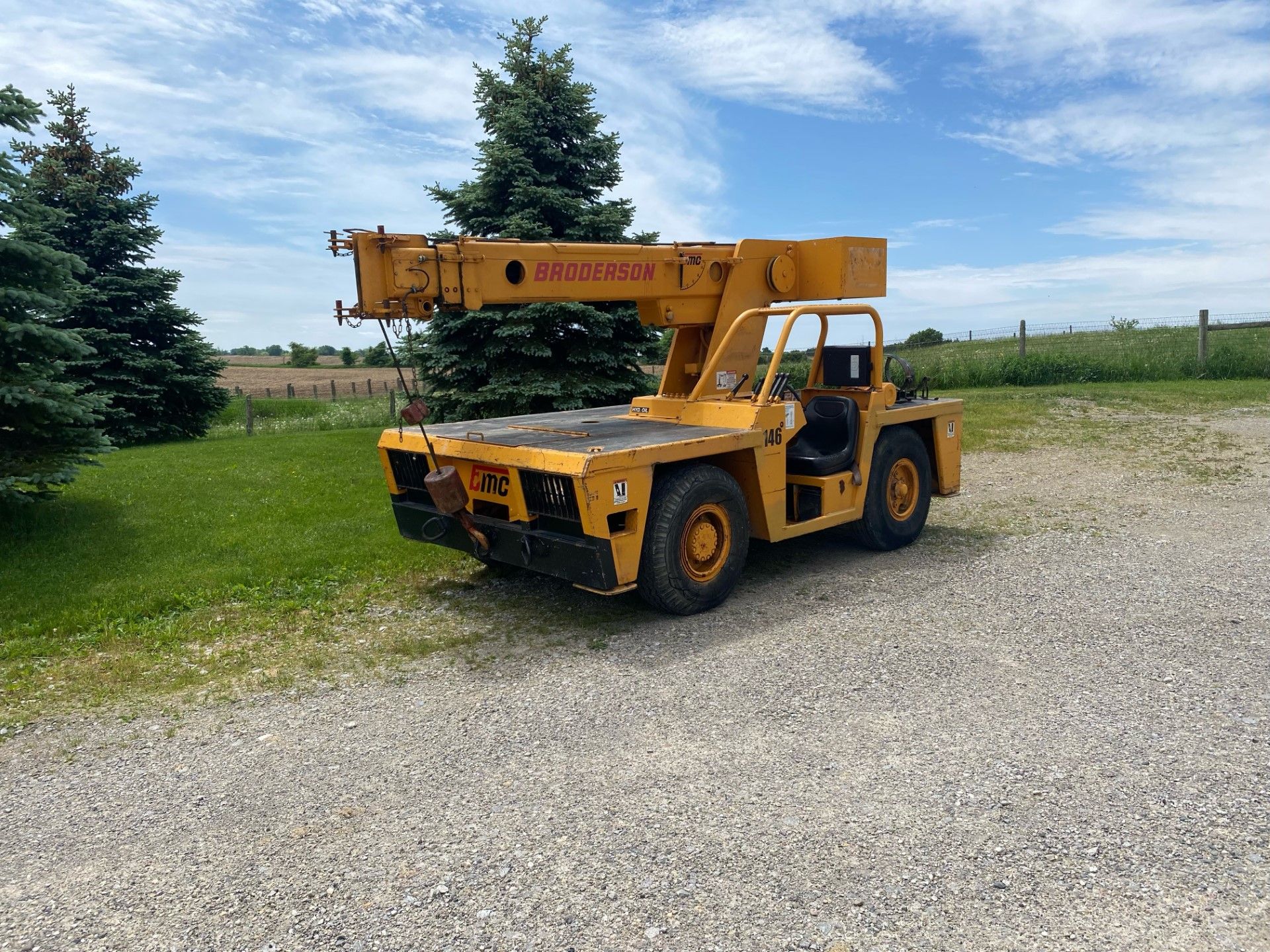 Broderson IC801D 8tn Carry Deck Crane With Jib - Image 2 of 6