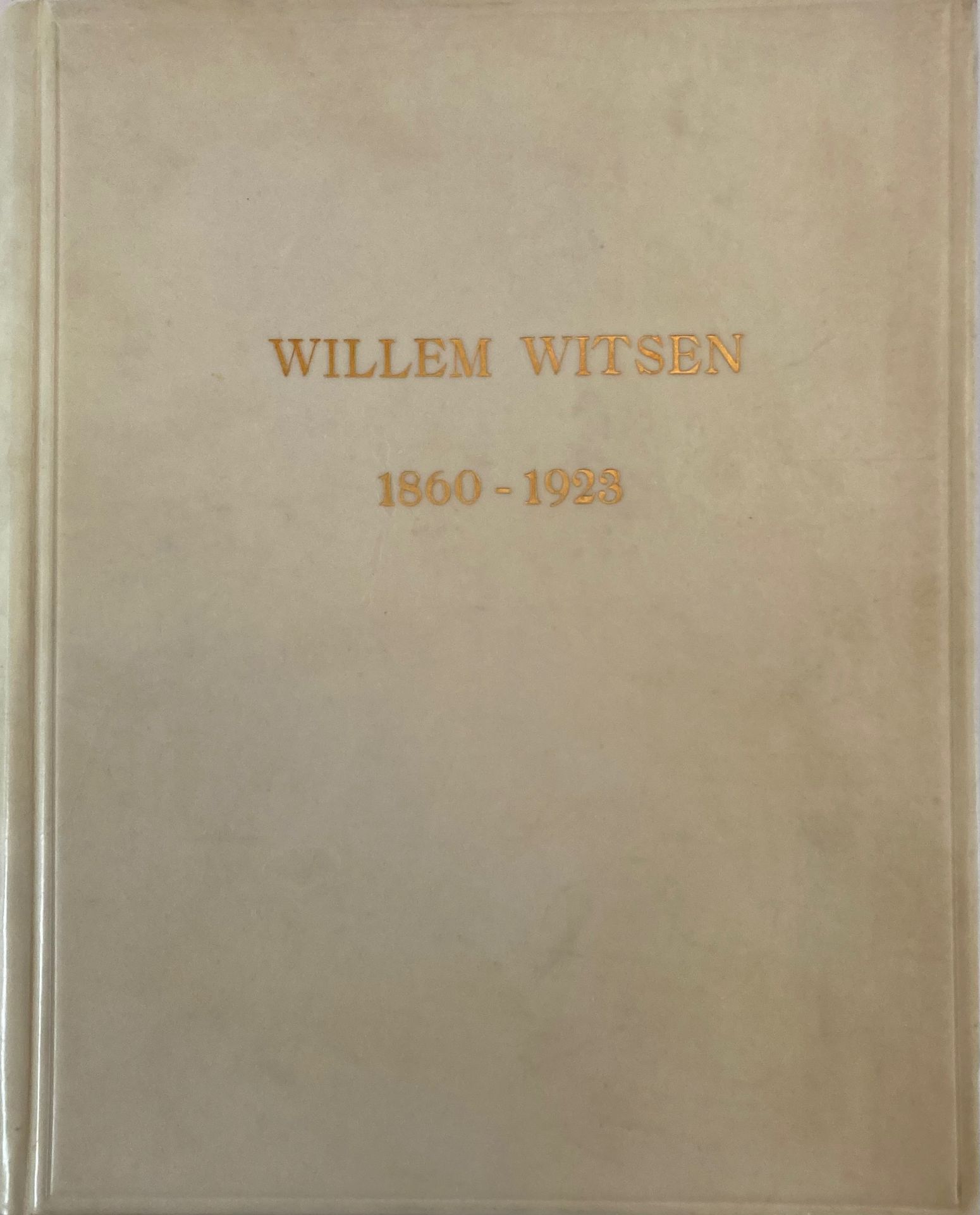 WITSEN -- HARPEN, N. v. Willem Witsen. Amst., 1924. (2), 30, (96) p