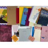 COLLECTION of nearly 150 (NewYear's) cards/booklets/small publications by Dutch private