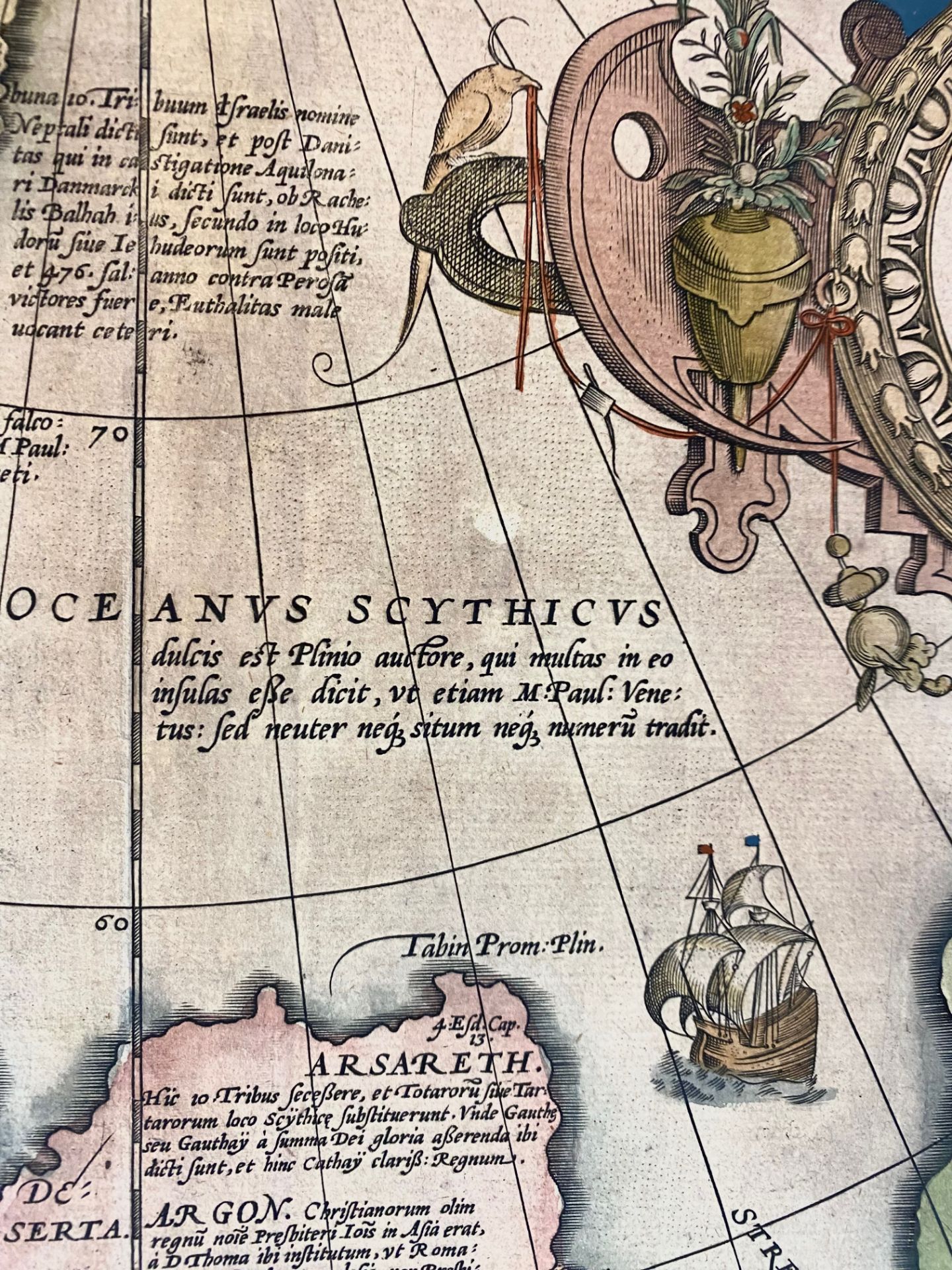 ASIA -- "TARTARIAE SIVE MAGNI CHAMI REGNI". (Lond., J. Norton, 1606). Engr. map - Image 3 of 3