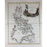 ASIA -- PHILIPPINES -- "ISOLE FILIPPINE". Venice, A. Zatta, 1795. Engr. map in cont