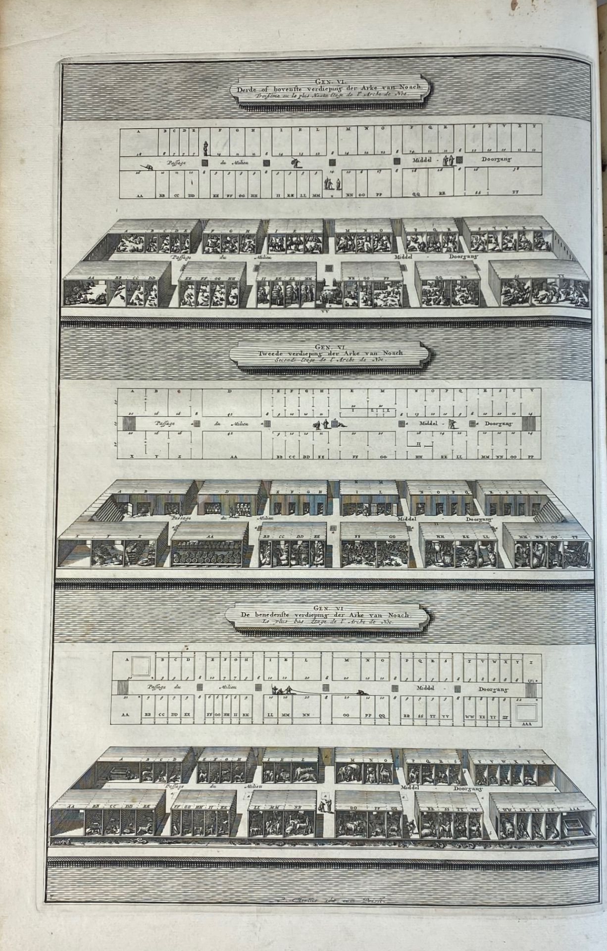 BIBLIA NEERLANDICA -- (MARTIN, D.). Historie des Ouden en Nieuwen Testaments. (Vert. d - Bild 5 aus 5