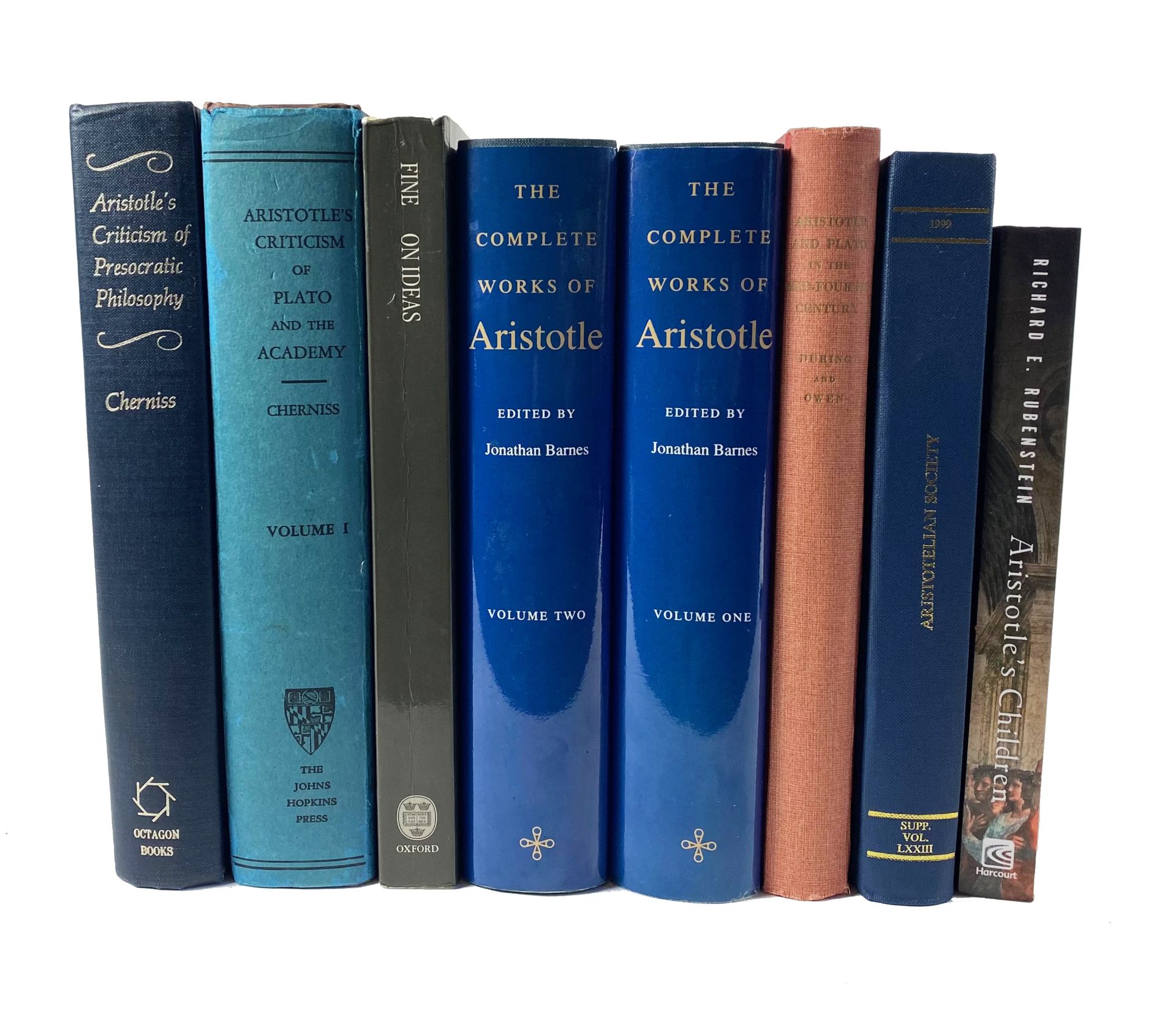 ARISTOTELES. The complete works. The rev. Oxford translation. Ed. by J. Barnes