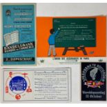 BLOTTING PAPERS, Collection of c. 110 "vloeibladen", pocket calendars, and other advertising