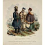 EASTERN EUROPE -- POLAND -- COLLECTION of 11 Polish costume plates, taken from 'Les