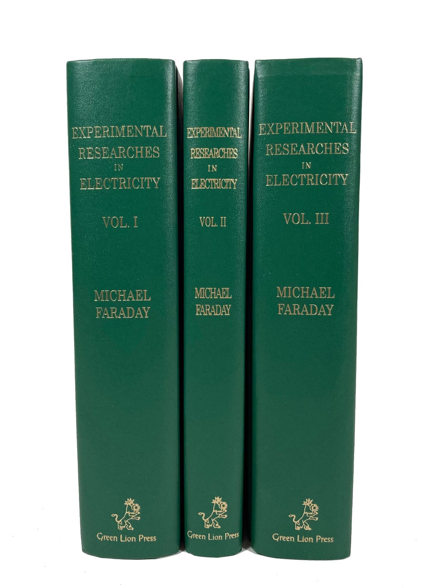 FARADAY, M. Experimental researches in electricity. Reprinted from the first eds., 1839-55