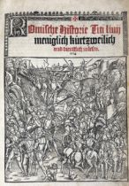 LIVIUS. Romische historie Titi livii meniglich kürtzweilich und dienstlich zu lesen. (Übersetzt