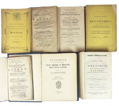 AUCTION/SALE) CATALOGUES -- TYDEMAN, H.W. Catalogus der Bibliotheek nagelaten door. Bibliothecæ Tyde
