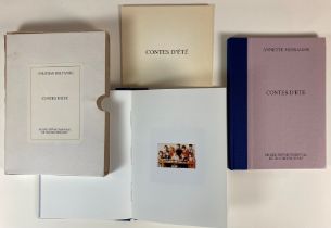 BOLTANSKI, Chr. & A. MESSAGER. Contes d'été. Rochechouart, Musée Départemental, (1990). 2 vols