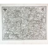 EASTERN EUROPE -- "BOHEMIA". (Amst., G. & J. Blaeu, c. 1645). Engr. plain map