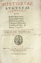 HISTORIAE AUGUSTAE scriptores sex. I. Casaubonus ex vett. libris rec.: idemque librum