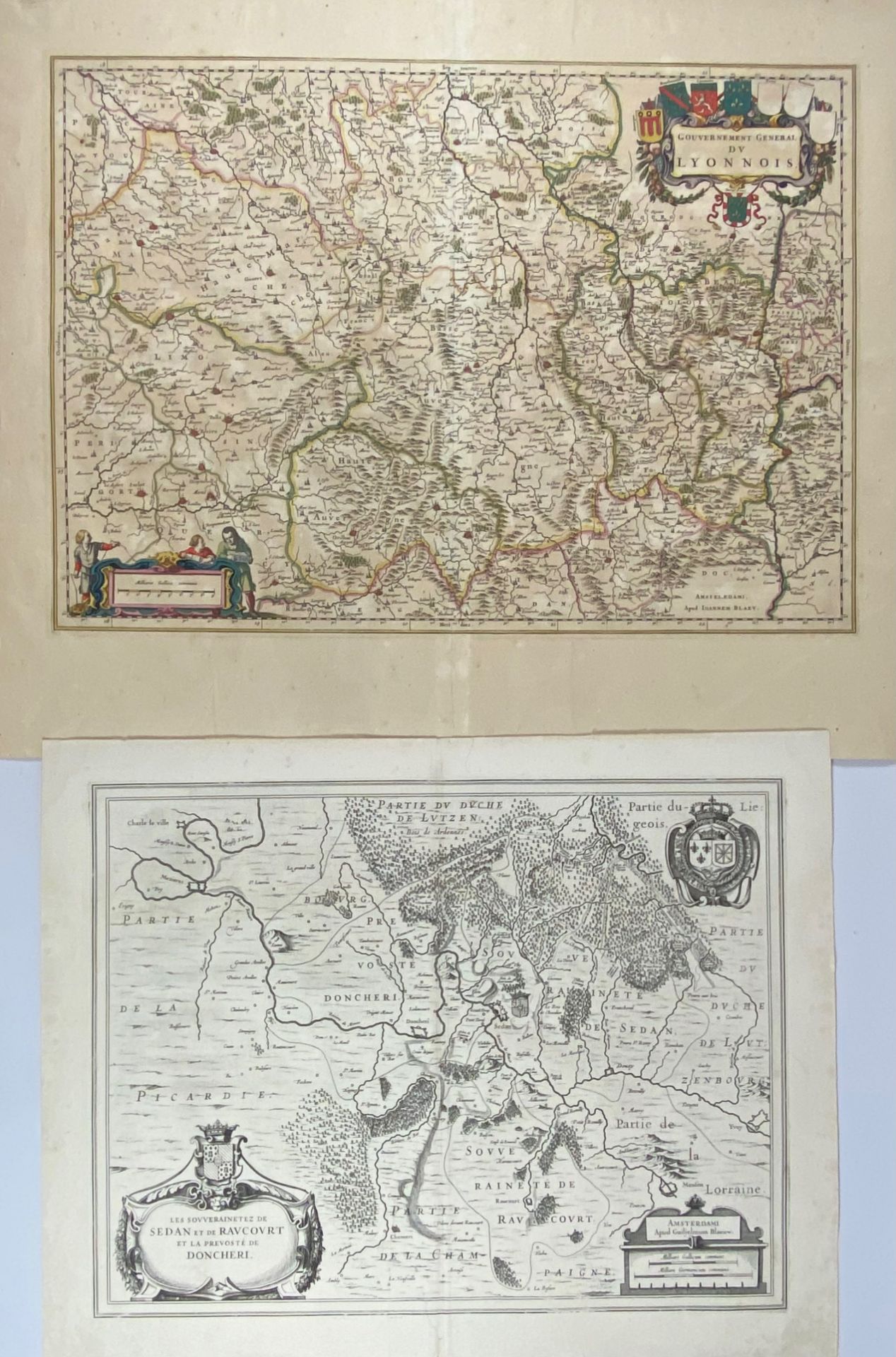 FRANCE -- BLAEU -- COLLECTION of maps of French regions, all taken from Blaeu's - Image 2 of 3