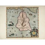 ASIA -- SRI LANKA/CEYLON -- "ASIÆ XII Tab.". (N.d. 1584). Handcold. engr. map