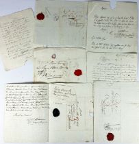 DORDRECHT -- DE KAT -- COLLECTION OF 13 LETTERS on financial affairs (mainly orders